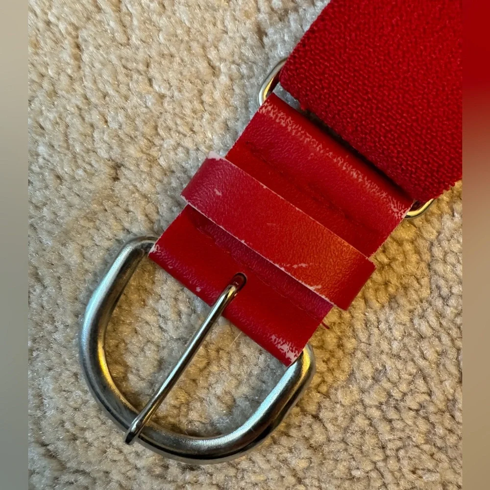 Champro MVP adjustable red baseball softball belt Unisex Adult Youth 24-48 inch